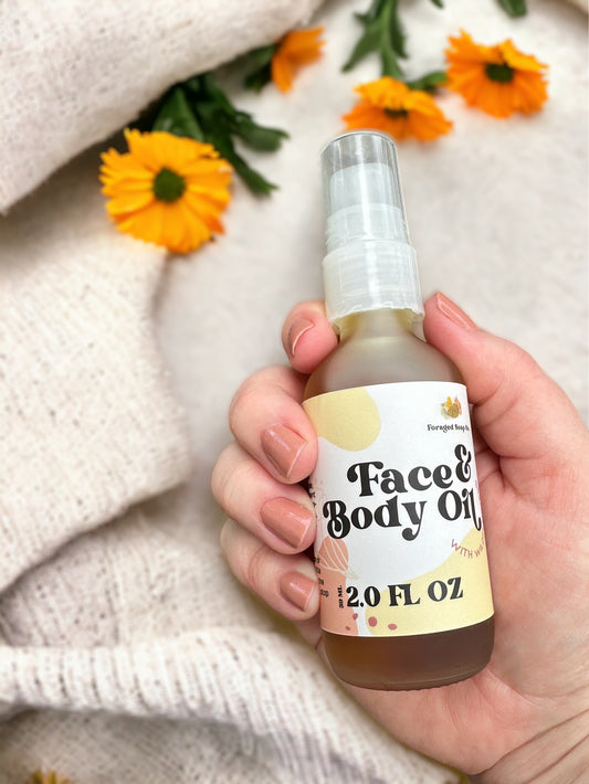 Face & Body Oil with Wildflower Essence