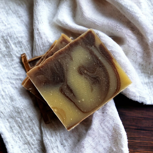 Cinnamon Swirl & Dark Chocolate Soap