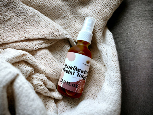 Rosewater Facial Toner with Vanilla Bean