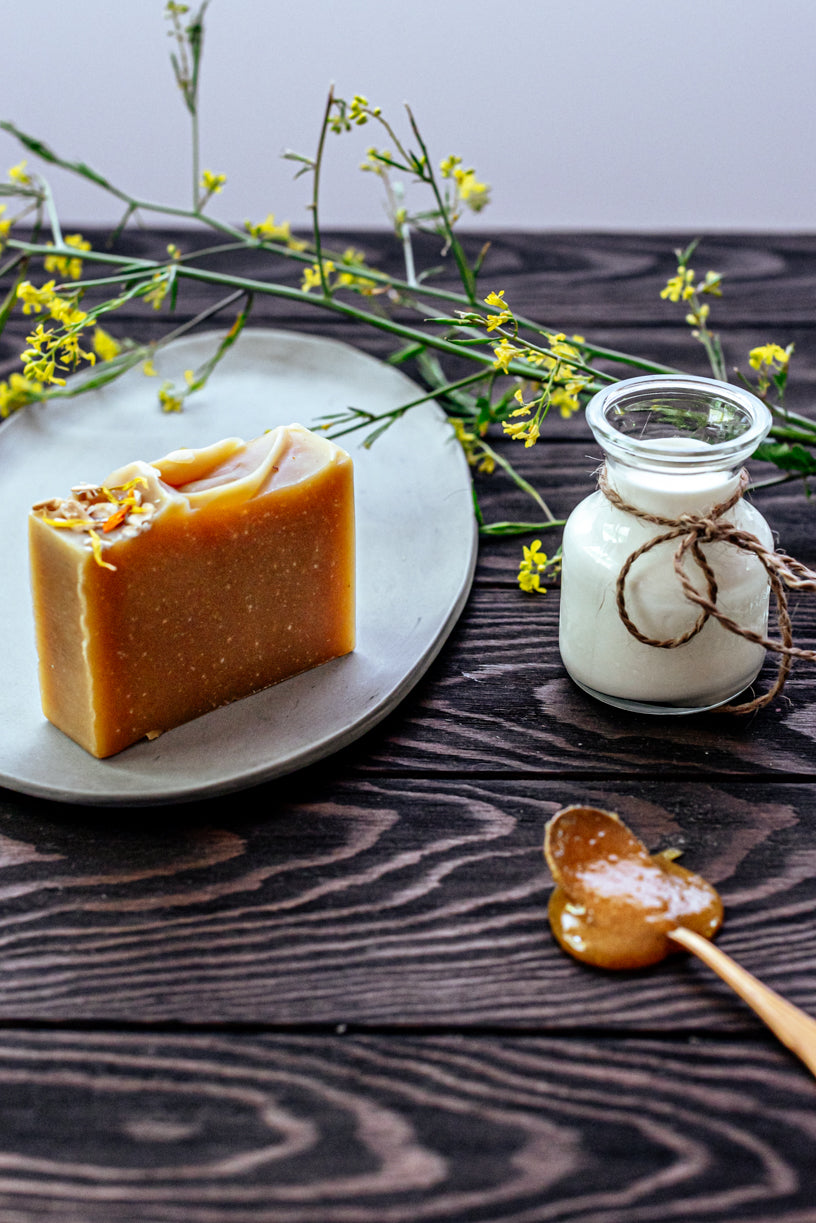 California Cream & Wildflower Honey Soap