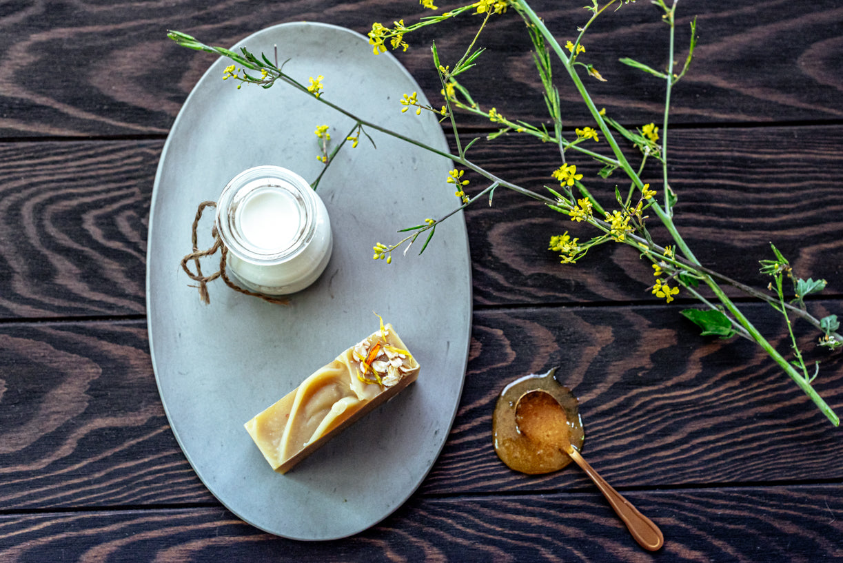 California Cream & Wildflower Honey Soap