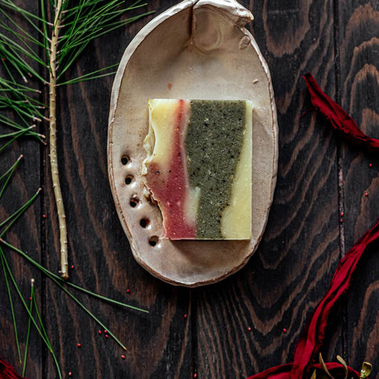 Mistletoe & Crushed Cranberry Soap