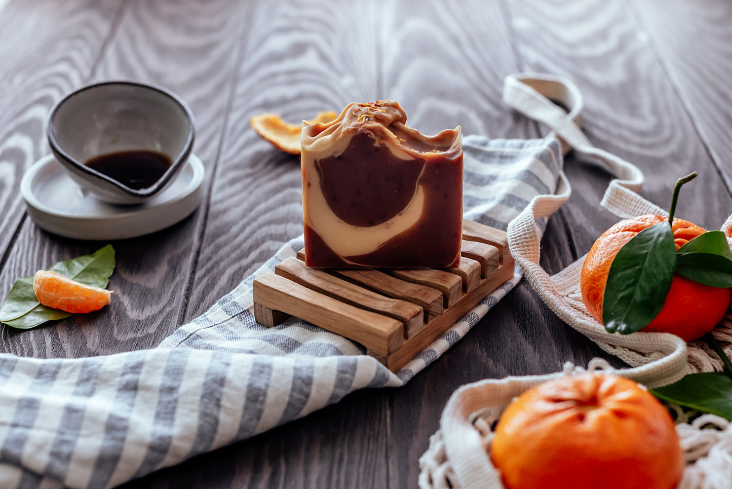 California Mandarin & Vanilla Crème Soap