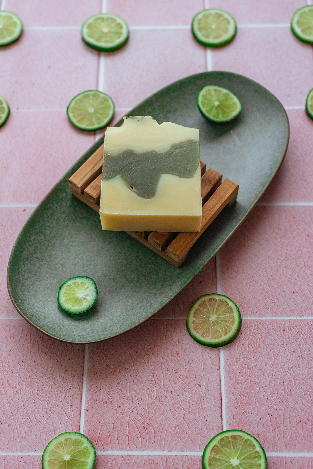 Basil Flower & Distilled Lime Soap